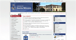 Desktop Screenshot of comune.gorlaminore.va.it